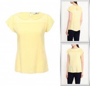Желтые блузки, блуза adl, весна-лето 2016